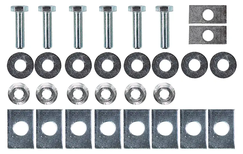 Reese Towpower Hardware Kit For Class 4 Trailer Hitch, 2 Inch 96906 For 1995-2002 Ford E-150 Econoline