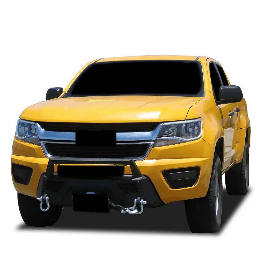 Black Horse Off Road AR3HD01NL-W12 Armour III Heavy Duty Front Winch Bumper With Winch