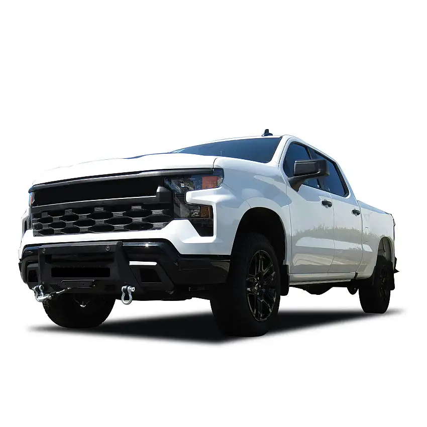 Black Horse Off Road AR3HD06NL-W12 Armour III Heavy Duty Front Winch Bumper With Winch