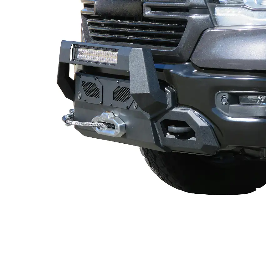 Black Horse Off Road AR3HD30-W12 Armour III Heavy Duty Front Winch Bumper Kit & Winch