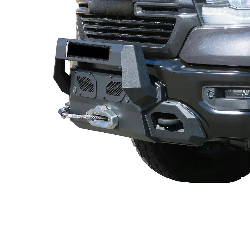 Black Horse Off Road AR3HD30NL-W12 Armour III Heavy Duty Front Winch Bumper With Winch