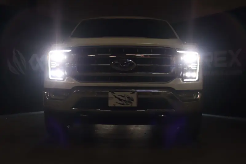 2021-2023 Ford F150 & Ford Raptor AlphaRex Black Nova LED Headlights | 880137