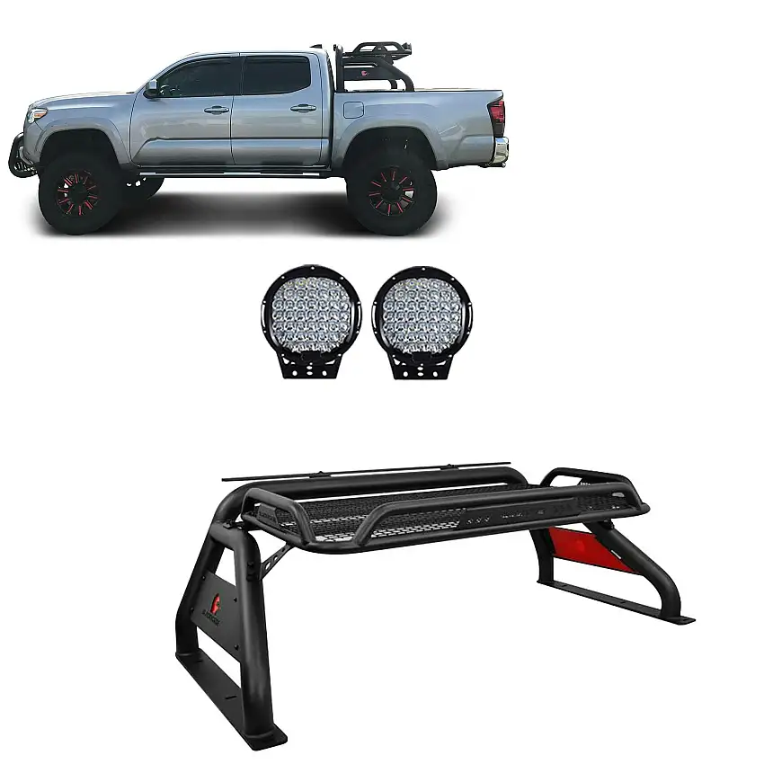 Black Horse Off Road ATRB-TOTAB-PL69B Atlas Roll Bar Kit