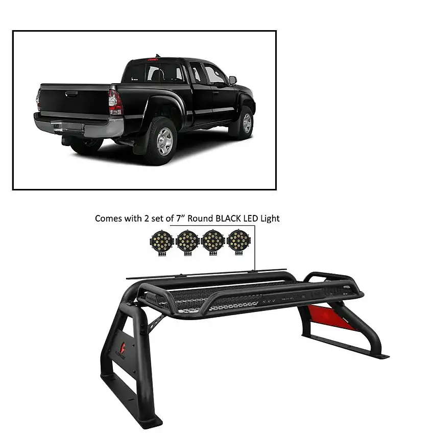 Black Horse Off Road ATRB-TOTAB-PLB Atlas Roll Bar Kit