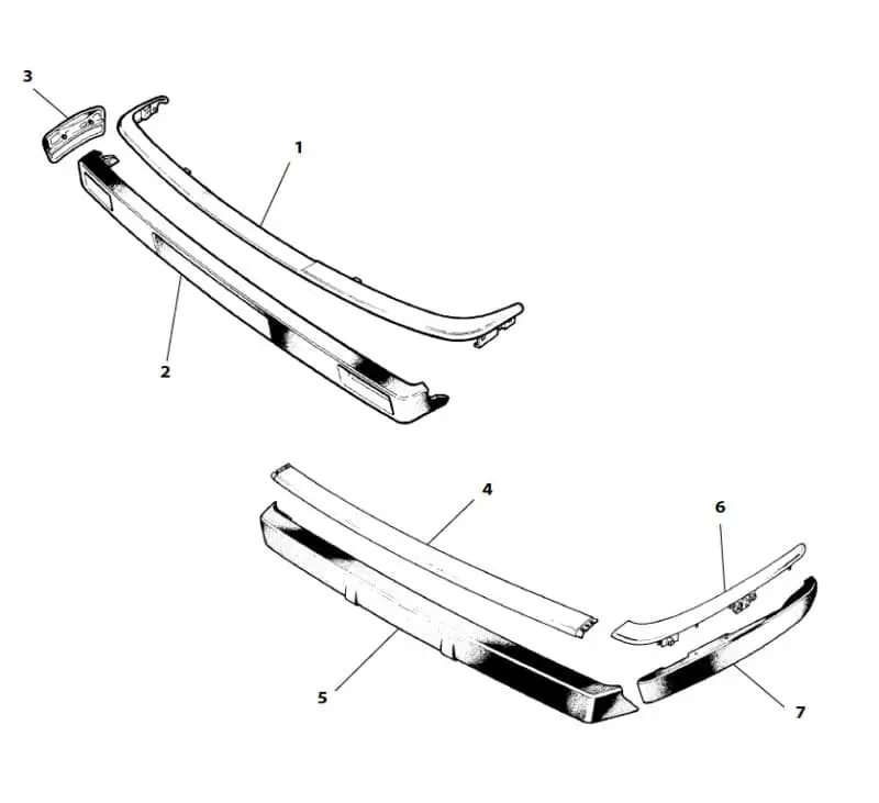 END, rear rubber left