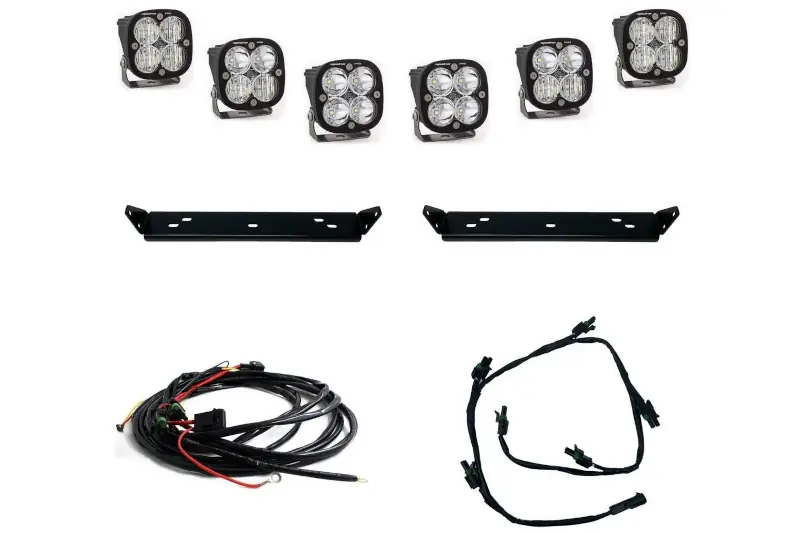 2021-2023 Ford Raptor Baja Designs Squadron Pro Off-Road Grille Light Kit | 448062