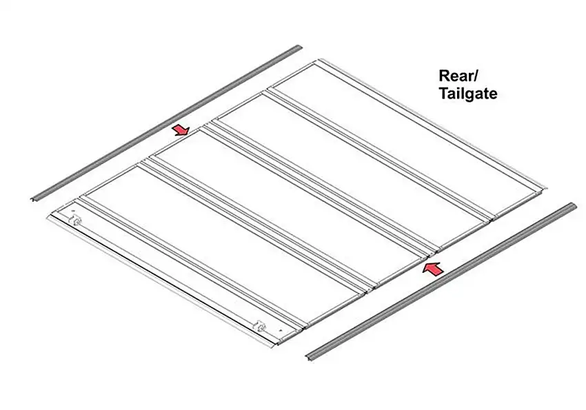 BAK Industries PARTS-326A0011 Service Kit - BAKFlip - Side Seal - (17ft)