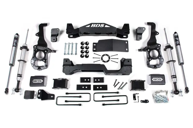 2021-2026 Ford F150 4WD BDS Fox Snap Ring 6 inch Lift Kit | 1579FSR