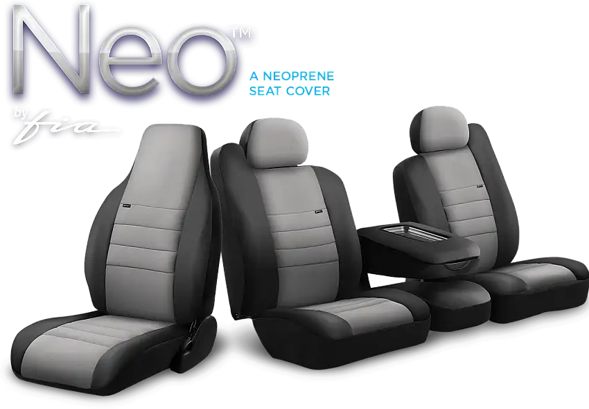 Fia NP99-57 GRAY Neo™ Neoprene Custom Fit Truck Seat Covers