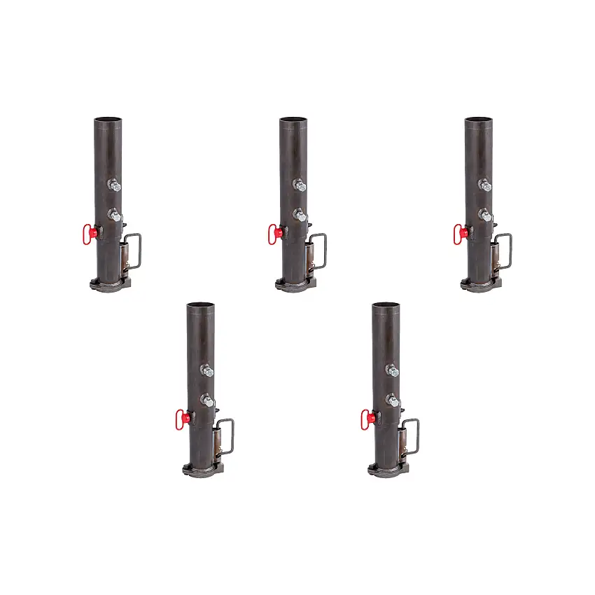 CURT (5-Pack) 2-5/16" Adjustable Gooseneck Coupler, 30K