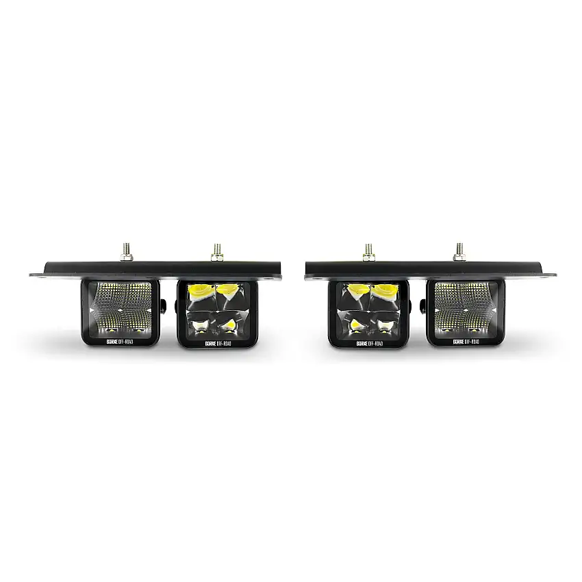 Mishimoto BNLT-BR-21M-FG4 Bumper Fog Lights, fits Ford Bronco 2021+ w/Modular Bumper