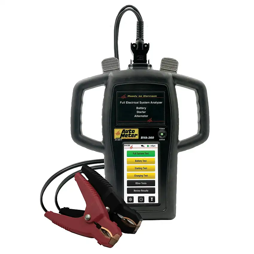 AutoMeter Products BVA-360 HANDHELD ELECTRICAL SYSTEM ANALYZER W/40 AMP LOAD