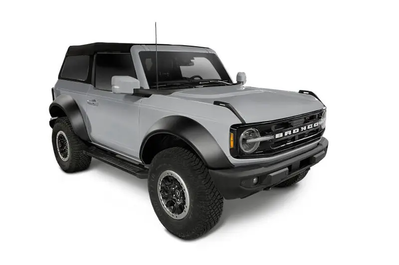 2021-2025 Ford Bronco 2-Door Bushwacker Extend-A-Fender Style Fender Flares | 20966-02