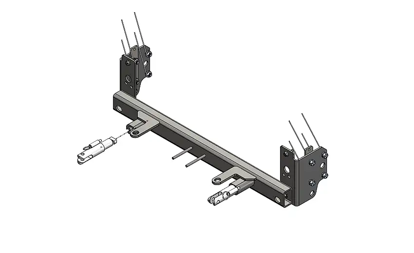 Blue OX BX1146 Tow Bar Base Plate
