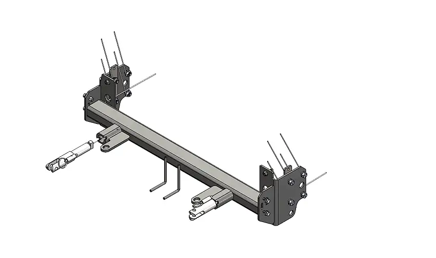 Blue Ox BX1147 Tow Bar Base Plate