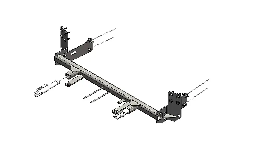 Blue OX BX1520 Tow Bar Base Plate