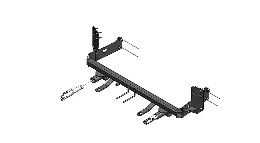 Blue OX BX1522 Tow Bar Base Plate