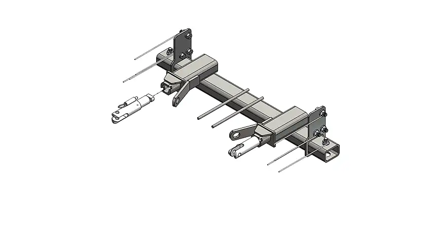 Blue OX BX1745 Tow Bar Base Plate