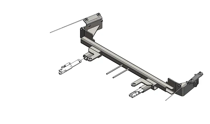 Blue OX BX1752 Tow Bar Base Plate