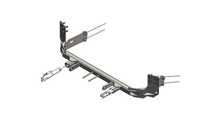 Blue OX BX1760 Tow Bar Base Plate
