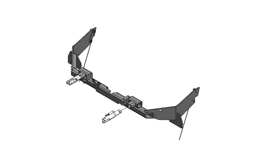 Blue OX BX2691 Tow Bar Base Plate