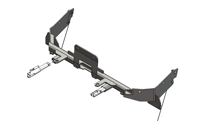 Blue OX BX2694 Tow Bar Base Plate