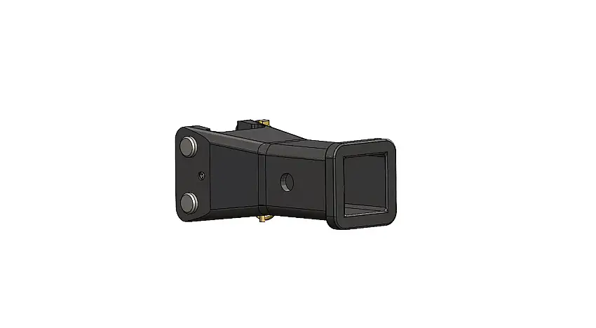 Blue OX BX88417 KIT,ADD-ON 2" RECEIVER,ADJUSTABLE DROP