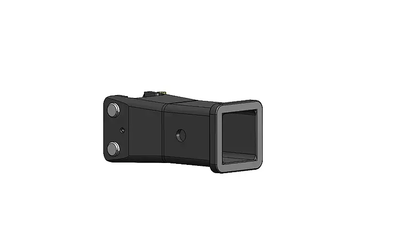 Blue OX BX88418 KIT, ADD-ON 2-1/2" RECEIVER, ADJUSTABLE DROP