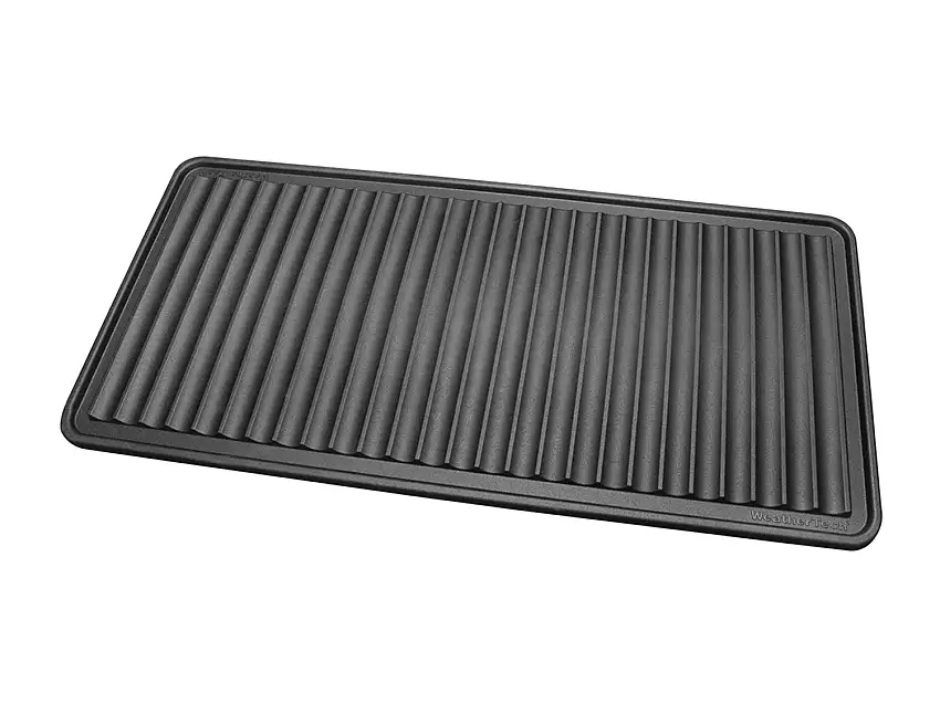 WeatherTech WeatherTech Boot Tray; 16 in. x 36 in.; Black; Pre-Boxed IDMBT1BXB