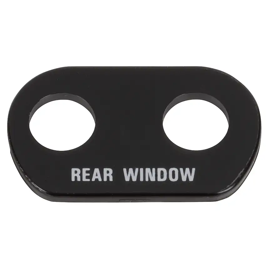 Escutcheon, "Rear Window"