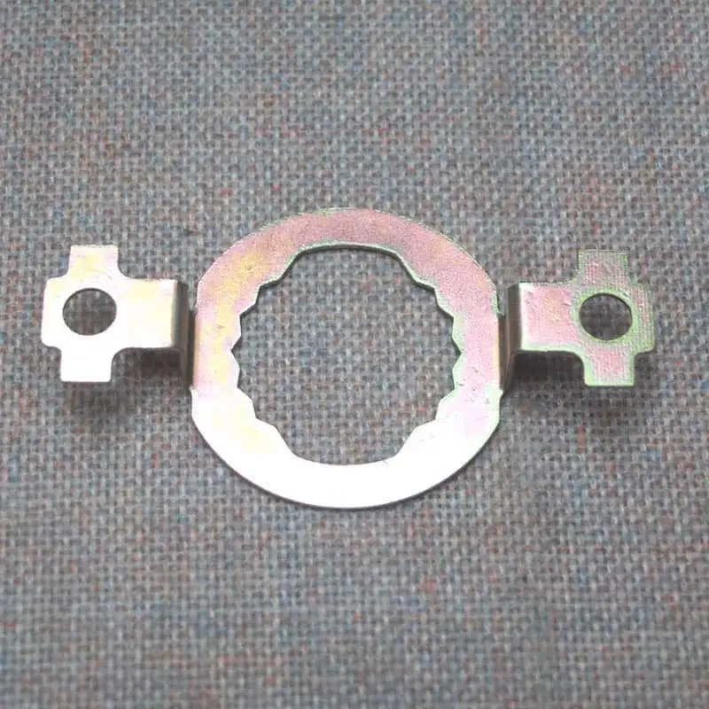TAB WASHER, crank pulley