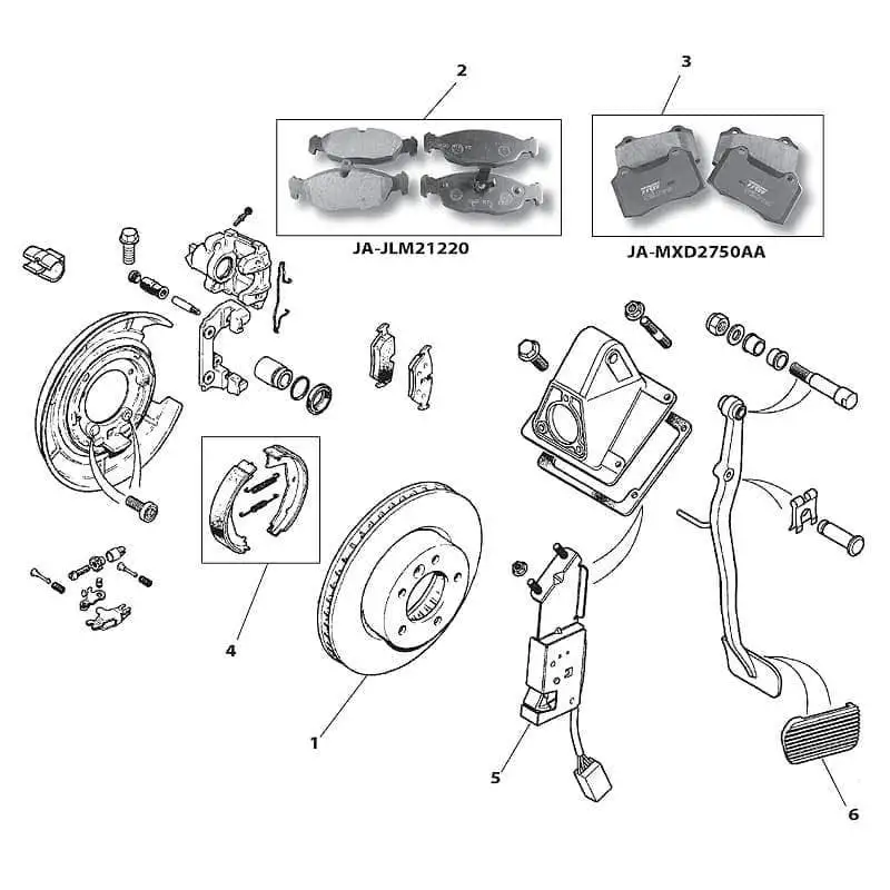 Brake Rotor Pr, Brembo, Non Cross-Drilled, Rear