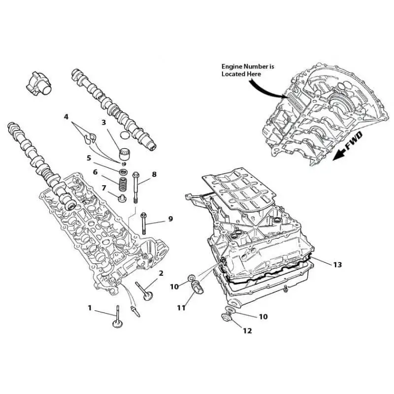 Tappet, XK8 C2S-44734JAG