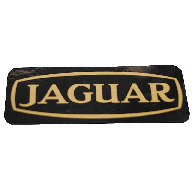 "JAGUAR" CAM COVER STICKER, standard
