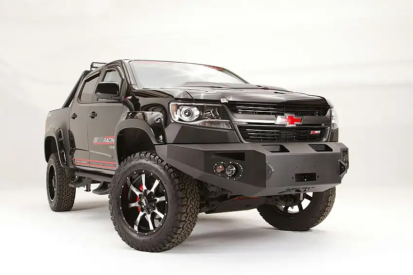 Fab Fours CC15-H3351-B Premium Winch Front Bumper