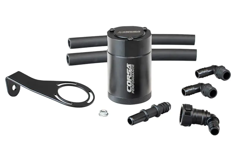 2021-2025 Ford Bronco 2.3L Corsa Aluminum Oil Catch Can | CC0018