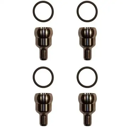 Dipaco DTech 4 Pack Oil Rail Ball Tube Kit 04.5-07 Ford 6.0L Powerstroke