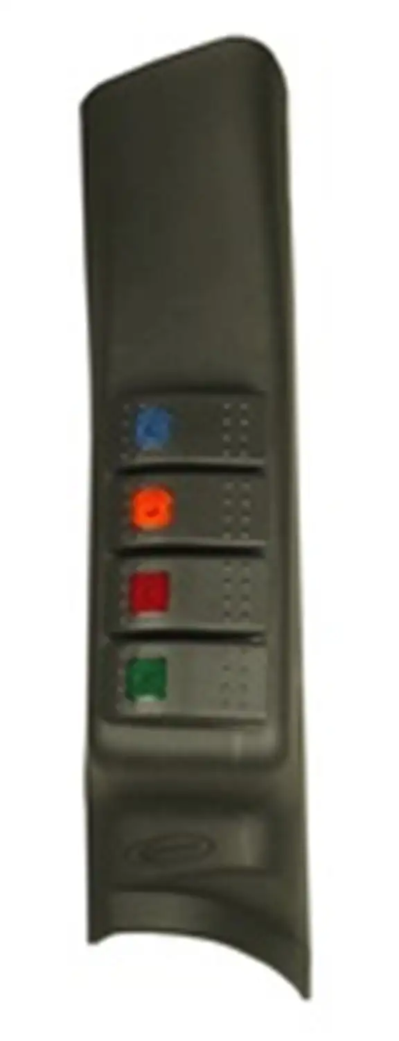 Daystar KJ71044BK A-Pillar Rocker Switch Pod (Switches Included)
