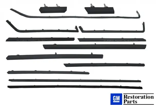 MOLDING KIT-BODY SIDE-COMPLETE-13 PIECES-85-90 (#E13057)
