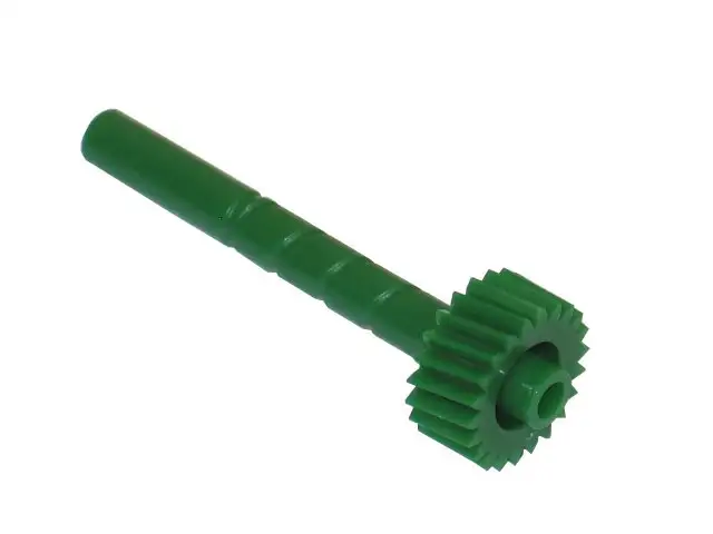 GEAR-SPEEDOMETER DRIVE-GREEN-22 TOOTH-NYLON-55-60 (#E13508)
