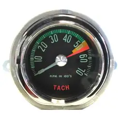 TACHOMETER-ASSEMBLY-GENERATOR DRIVE-5500 RPM RED LINE-60L-61 (#E13624)