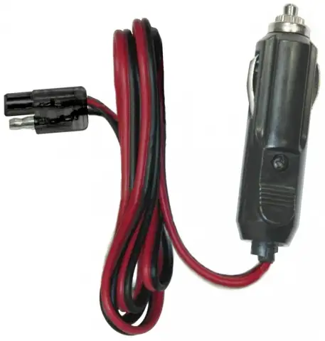 ADAPTER-CIGARETTE LIGHTER AND POWER PLUG-FOR BATTERY CHARGER-ALL YEARS (#E13911)
