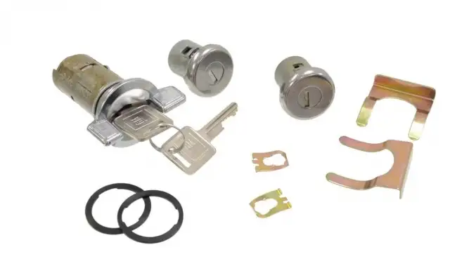LOCK SET-DOORS AND IGNITION-NON ELECTRIC-79-82 (#E25050)