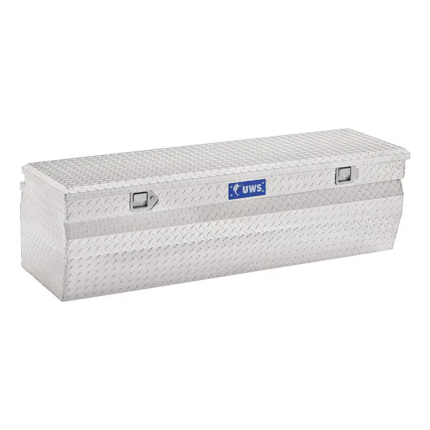UWS Bright Aluminum 48" Wedge Utility Chest Box (Heavy Packaging) EC20271
