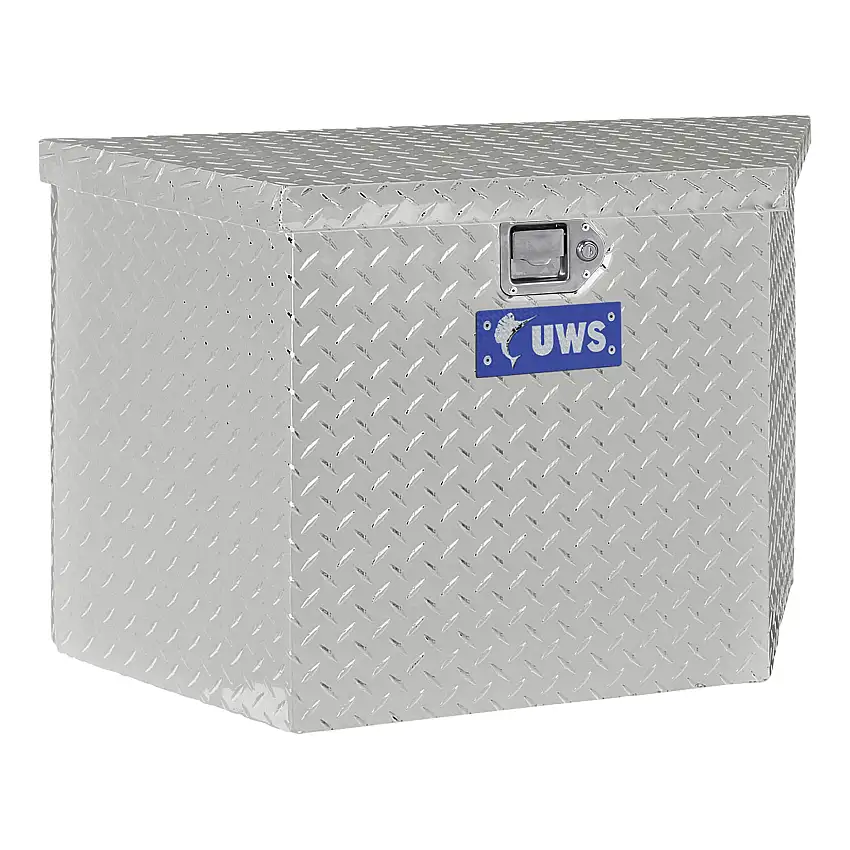 UWS Bright Aluminum 49" Trailer Tongue Box (Heavy Packaging) EC20431