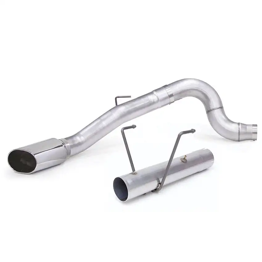 Banks 5" Single Monster Exhaust System w/ Chrome Tip 13-18 Ram 6.7L Cummins Crew Cab Long Bed