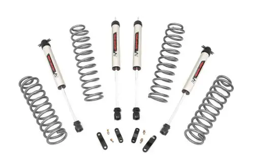 Rough Country 2.5in Jeep Suspension Lift Kit w/ V2 Shocks (07-18 Wrangler JK Unlimited) 67970