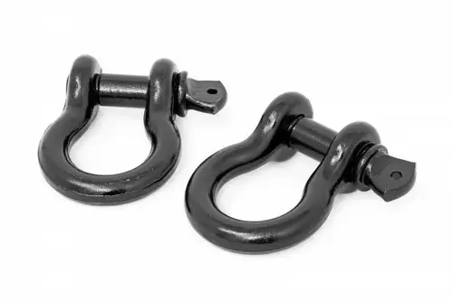 Rough Country D-Ring Set - Black RS121