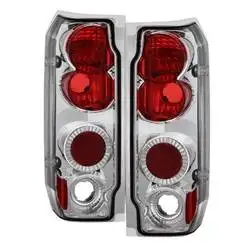 Spyder Auto Euro Style Tail Lights - Chrome 5003317