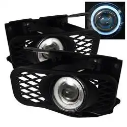 Spyder Auto Halo Projector Fog Lights with Switch - Clear 5021335